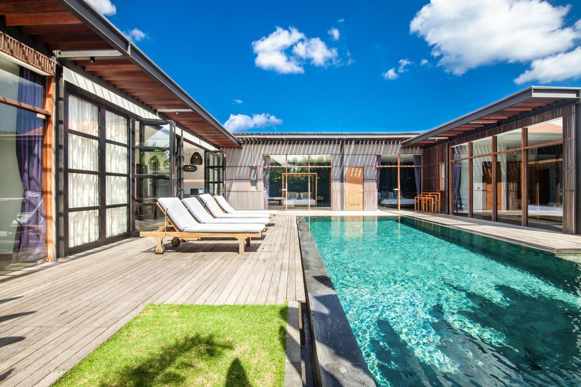 New 5Br Villa, Enclosed Lounge, Canggu Oasis Extérieur photo