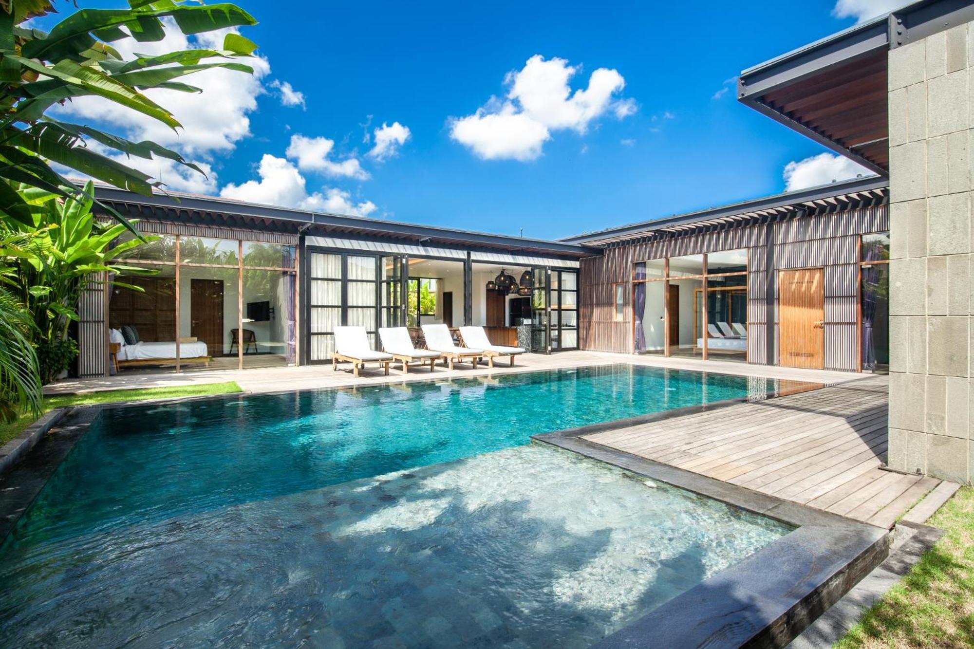 New 5Br Villa, Enclosed Lounge, Canggu Oasis Extérieur photo