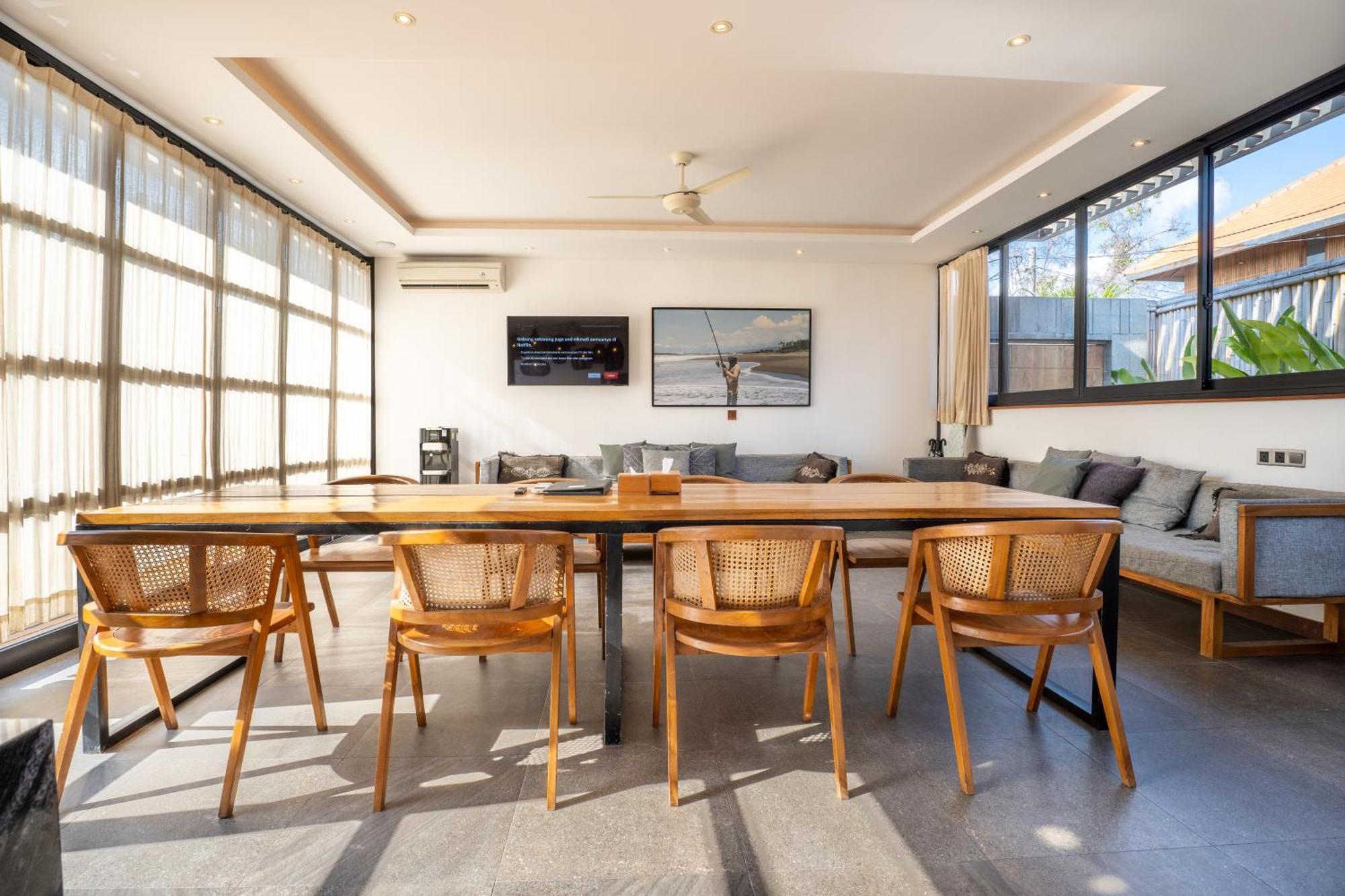 New 5Br Villa, Enclosed Lounge, Canggu Oasis Extérieur photo